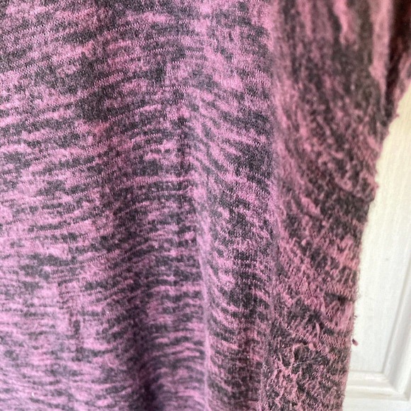 Gilli Dress Sz 1X Plus Shortsleeve Heathered Maroon Red Fall Autumn Womens Fall - Picture 6 of 8